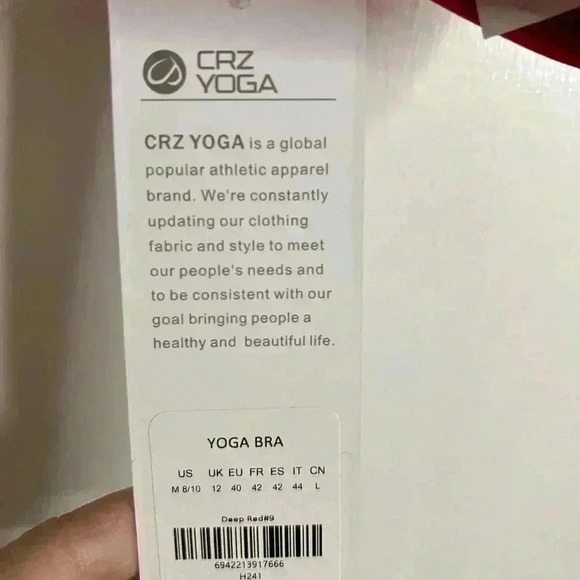 Crz Yoga Scoop Neck Bra - Picture 5 of 6